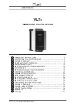 Предварительный просмотр 1 страницы Danfoss VTL MCD 203 Series Operating Instructions Manual