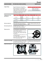 Предварительный просмотр 17 страницы Danfoss VZH Series Application Manuallines