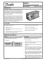 Предварительный просмотр 1 страницы Danfoss W894A Manual