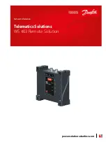 Предварительный просмотр 1 страницы Danfoss WS 403 Technical Information