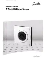 Danfoss Z-Wave RS Installation And User Manual предпросмотр