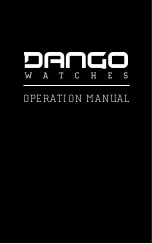 Предварительный просмотр 1 страницы DANGO CR-01 Operation Manual