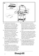 Предварительный просмотр 70 страницы Dangrill 30961 Instruction Manual