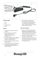 Предварительный просмотр 12 страницы Dangrill 86329 Instruction Manual