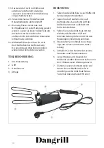 Предварительный просмотр 18 страницы Dangrill 86329 Instruction Manual