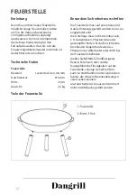 Предварительный просмотр 12 страницы Dangrill 86861 Instruction Manual