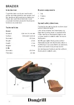 Предварительный просмотр 10 страницы Dangrill 86900 Instruction Manual