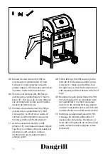 Предварительный просмотр 54 страницы Dangrill 88221 Instruction Manual