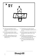 Предварительный просмотр 62 страницы Dangrill 88221 Instruction Manual