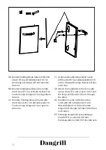 Предварительный просмотр 70 страницы Dangrill 88221 Instruction Manual