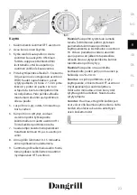 Предварительный просмотр 23 страницы Dangrill 90790 Instruction Manual