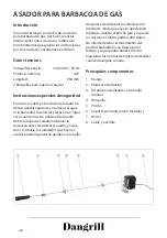 Предварительный просмотр 26 страницы Dangrill 93538 Instruction Manual