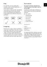 Предварительный просмотр 3 страницы Dangrill 95318 Instruction Manual