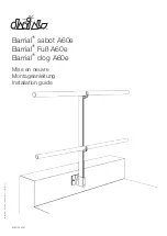 Preview for 1 page of dani alu Barrial A60e Installation Manual