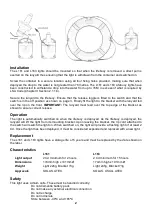 Preview for 2 page of Daniamant L161 Installation And Maintenance Instructions Manual