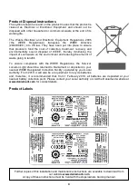 Preview for 4 page of Daniamant L161 Installation And Maintenance Instructions Manual