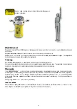 Предварительный просмотр 3 страницы Daniamant ODEO Strobe Installation And Maintenance Instructions