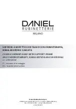 DANIEL RUBINETTERIE A579JCM43NC Assembly Instructions Manual предпросмотр