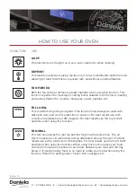 Предварительный просмотр 12 страницы Daniela DAN5TFS User Manual