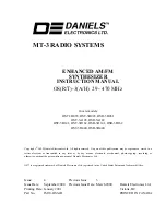 Preview for 159 page of Daniels VT-3/140-SNA2 Instruction Manual