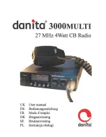 Danita 3000 Multi User Manual preview