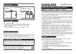 Preview for 1 page of DANLERS BMPIR10M Installation Notes