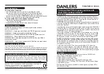 DANLERS CESFPIRSV Installation Notes preview