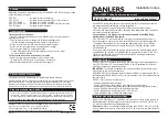 DANLERS ControlZAPP CZ CEFL Installation Notes preview