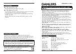 DANLERS MWCEFL Installation Notes предпросмотр