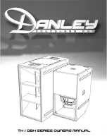 Preview for 1 page of Danley DBH Series Owner'S Manual