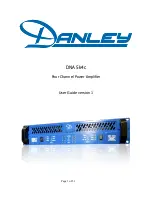 Danley DNA 5k4c User Manual preview