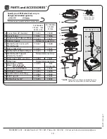 Предварительный просмотр 10 страницы Danner PONDMASTER HAMPTON CPF1000 Series Care And Operating Instructions