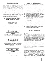 Preview for 3 page of Dannmar Equipment Max Jax Installation And Operation Manual