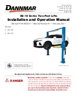 Предварительный просмотр 1 страницы Dannmar D2-10 Series Installation And Operation Manual