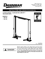 Preview for 1 page of Dannmar D2-12C Installation And Operation Manual