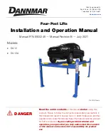 Dannmar D4-12 Installation And Operation Manual preview