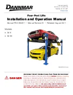 Dannmar D4-9 Installation And Operation Manual preview