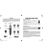 Предварительный просмотр 3 страницы Dannyco BabylissRRO BAB821C Operating Instructions Manual