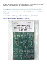 Предварительный просмотр 2 страницы Dannysound EN129 Thru Zero Oscillator Build Manual