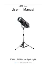 Danor ecoStage 600W LED User Manual preview