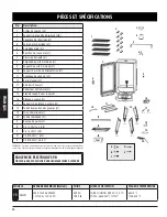 Preview for 36 page of Dansons Group 10715 Assembly And Operation Manual