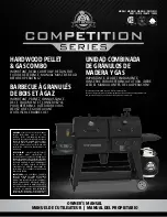 Preview for 1 page of Dansons Group Pit Boss Competition PB1230CS1 Owner'S Manual