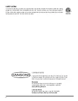 Preview for 4 page of Dansons Group Pit Boss PB1000SC2 Instructions And Recipes Manual