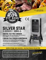 Dansons Group PIT BOSS SILVER STAR PBV3DU1 Instructions And Recipes Manual preview