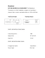 Preview for 16 page of Dante DFC3301iTCZM2S Installation And Operation Manual