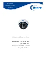 Dante DLF1323AP Installation And Operation Manual preview