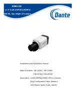 Dante DN1125A1 Installation And Operation Manual preview