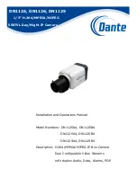 Dante DN1125A4 Installation And Operation Manual preview