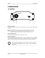 Предварительный просмотр 7 страницы Dante DN9231-4 Installation And Operation Manual