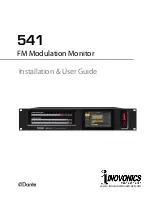 Dante Inovonics 541 Installation & User Manual preview